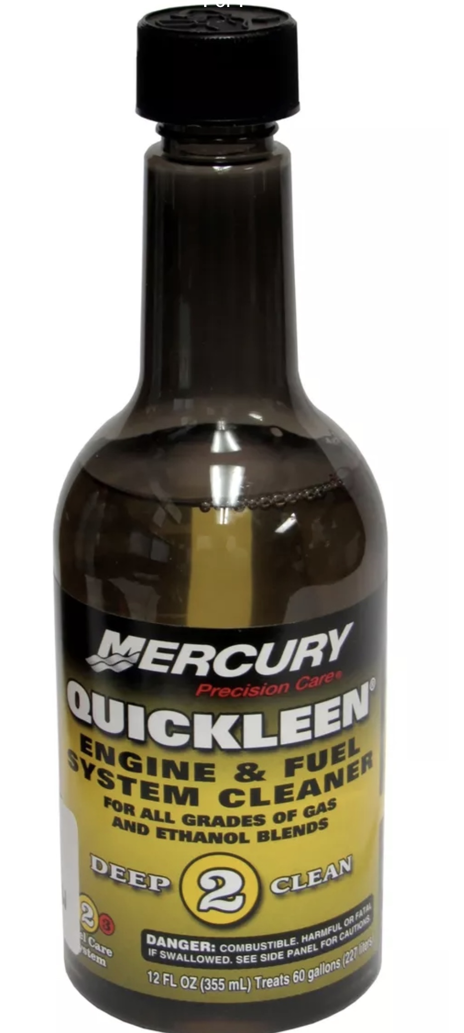 PARTS Fuel Fuel additives Mercury Quickleen 12oz Black River